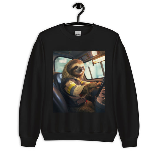 Sloth Bus Driver Unisex Sweatshirt