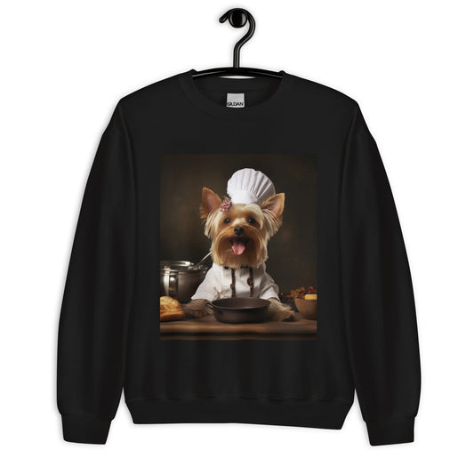Yorkshire Terrier Chef Unisex Sweatshirt