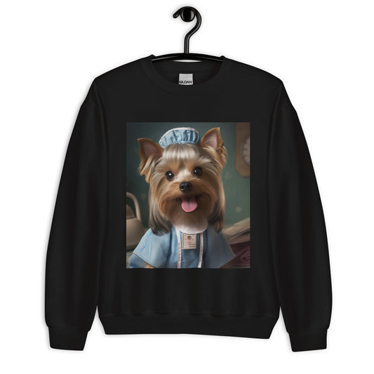 Yorkshire Terrier Nurse Unisex Sweatshirt