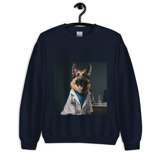 German Shepherd Doctor Unisex Sweatshirt