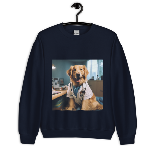 Golden Retriever Doctor Unisex Sweatshirt