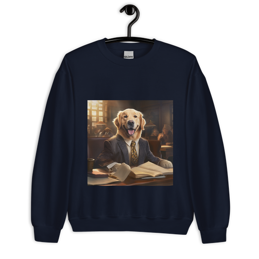 Golden Retriever Lawyer Unisex Sweatshirt