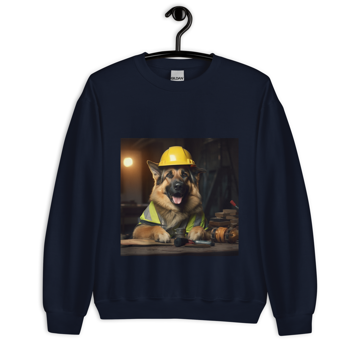 German Shepherd Engineer Unisex Sweatshirt