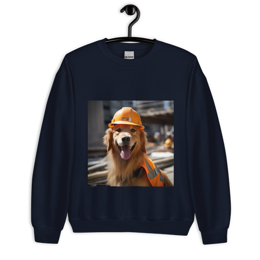 Golden Retriever Engineer Unisex Sweatshirt