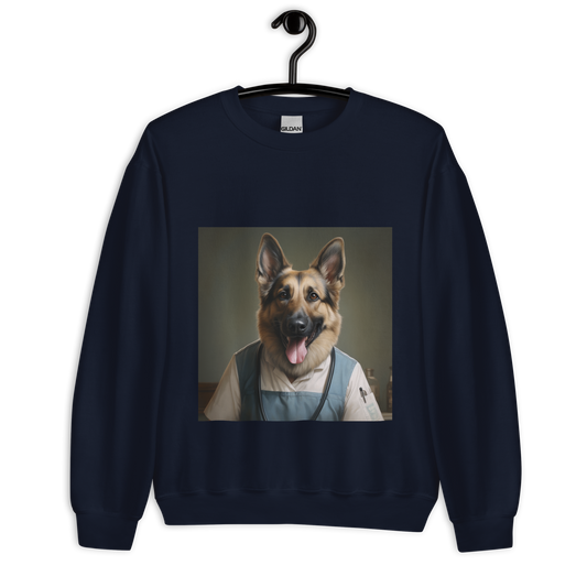 German Shepherd Nurse Unisex Sweatshirt