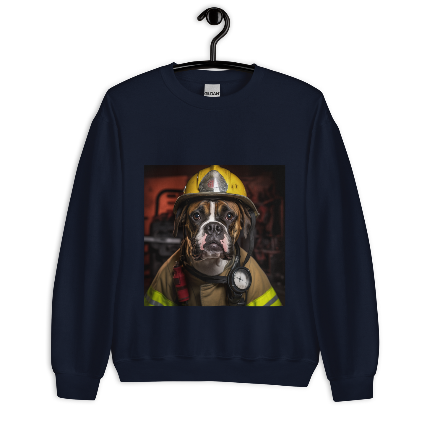 Boxer Firefighter Unisex Sweatshirt