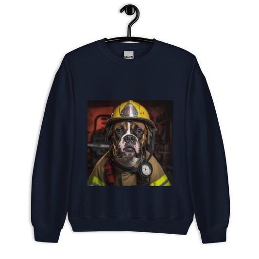 Boxer Firefighter Unisex Sweatshirt