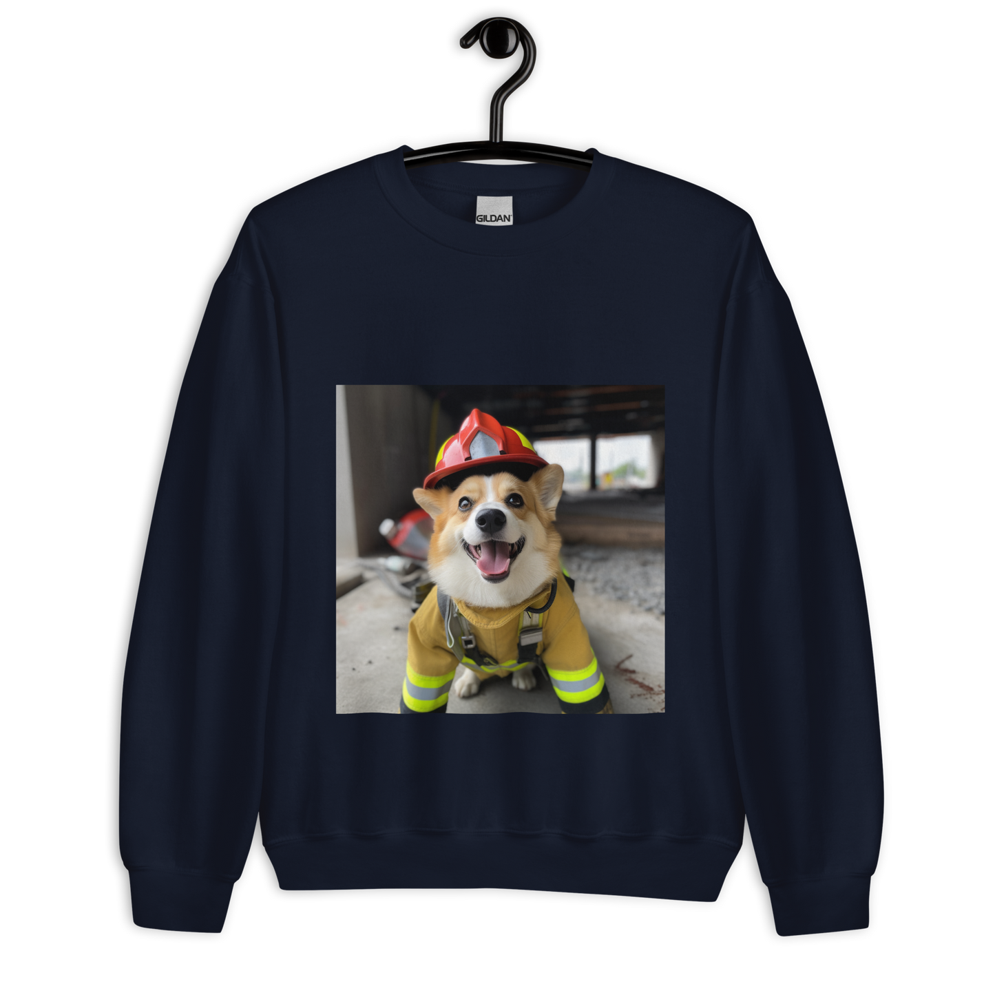 Pembroke Welsh Corgi Firefighter Unisex Sweatshirt