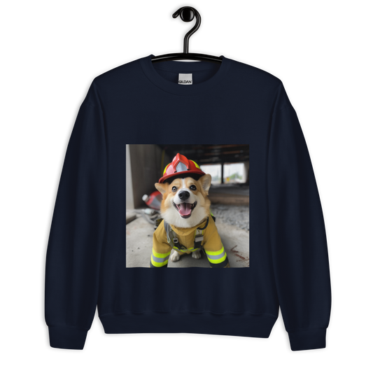 Pembroke Welsh Corgi Firefighter Unisex Sweatshirt