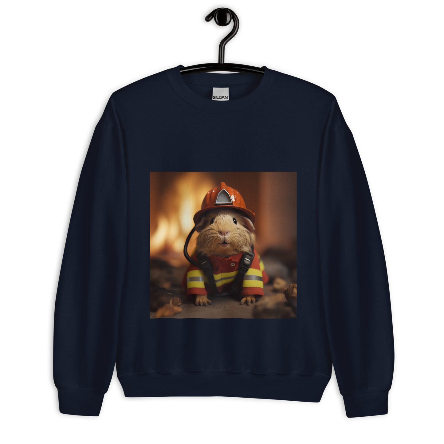 Guinea Pigs Firefighter Unisex Sweatshirt