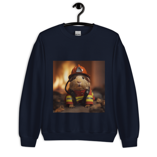 Guinea Pigs Firefighter Unisex Sweatshirt