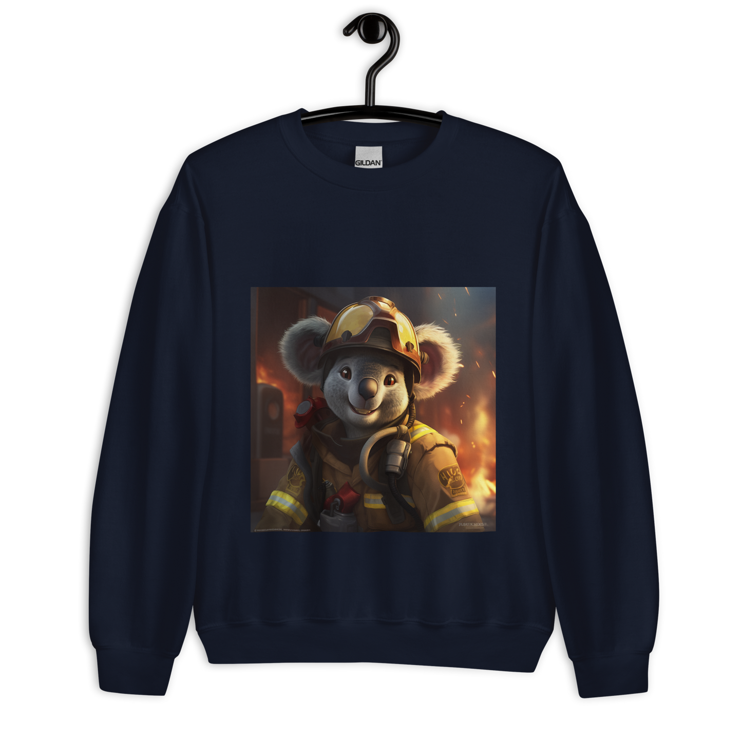 Koala Firefighter Unisex Sweatshirt