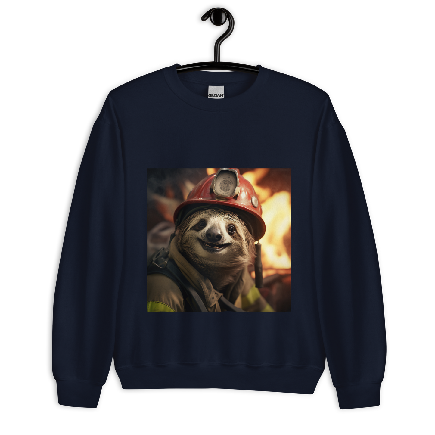 Sloth Firefighter Unisex Sweatshirt