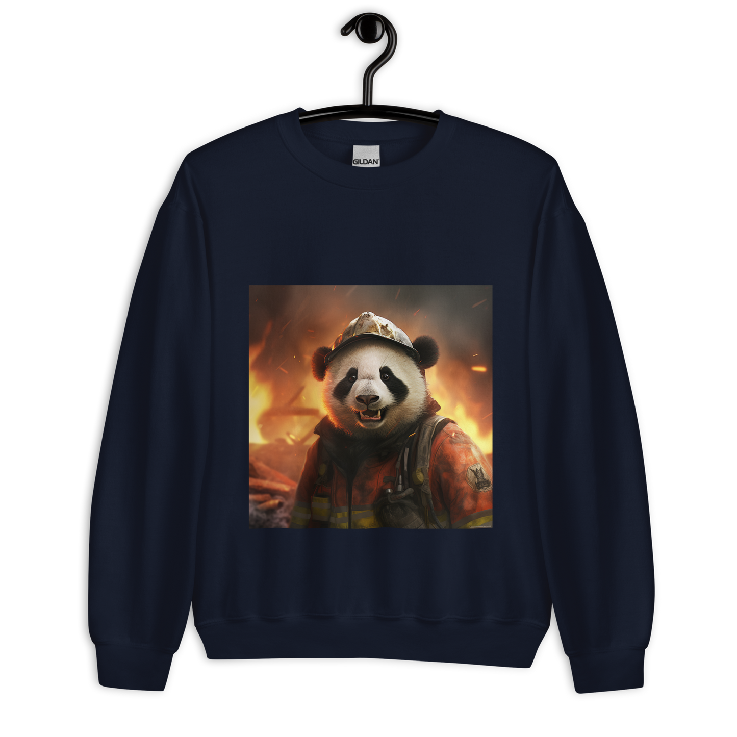 Panda Firefighter Unisex Sweatshirt