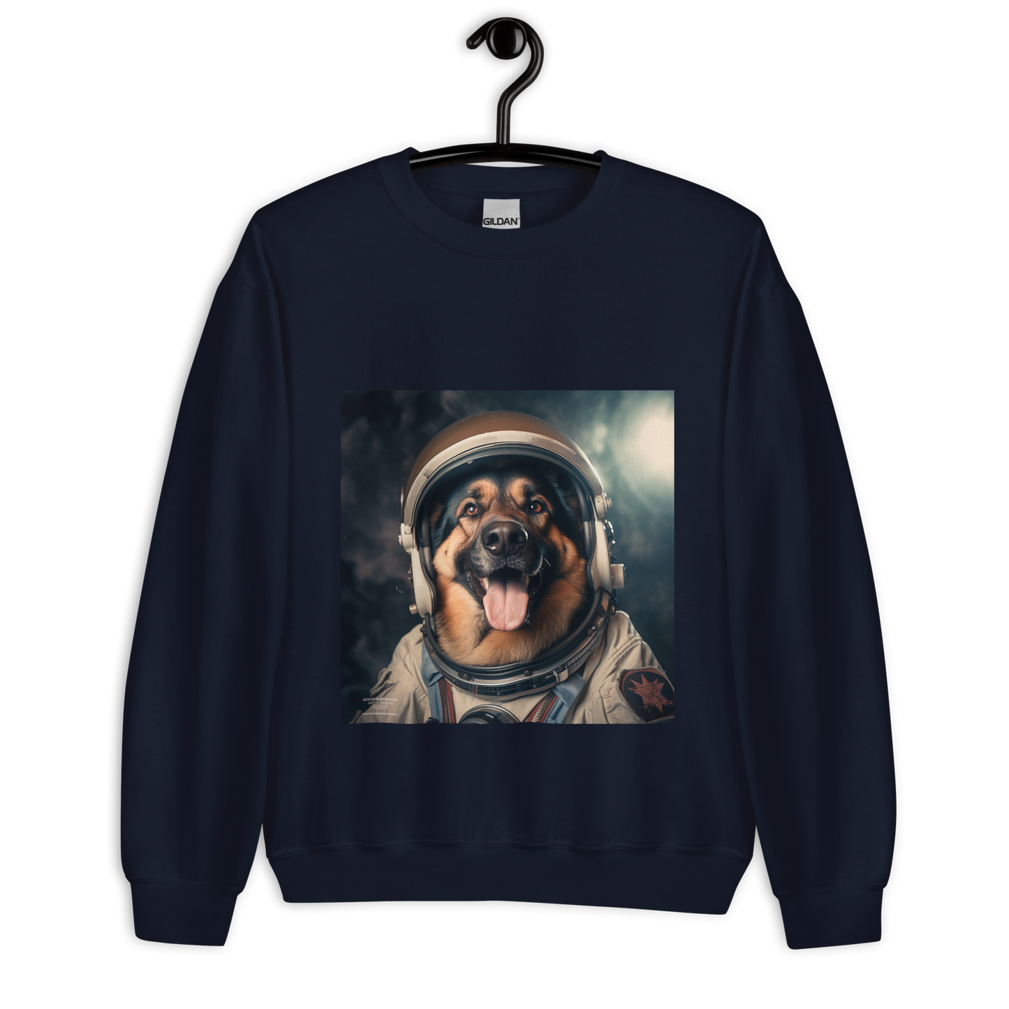 German Shepherd Astronaut Unisex Sweatshirt