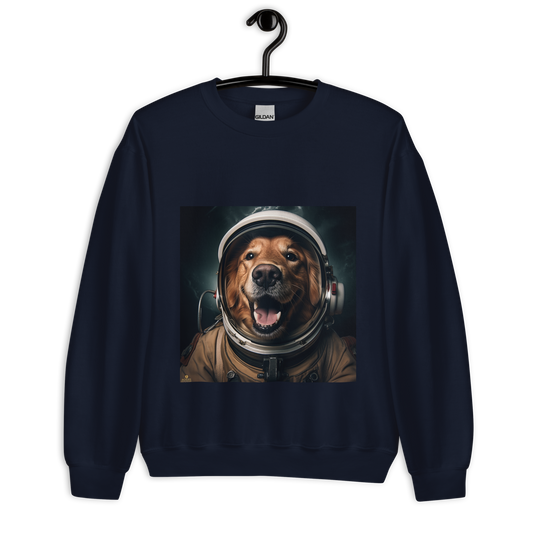 Golden Retriever Astronaut Unisex Sweatshirt