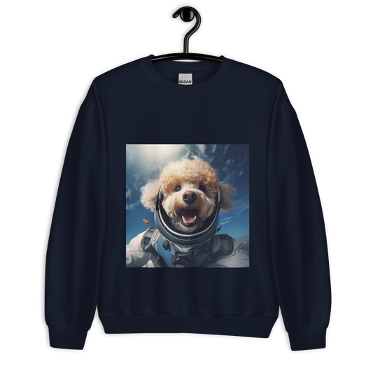 Poodle Astronaut Unisex Sweatshirt