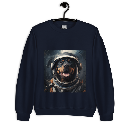 Rottweiler Astronaut Unisex Sweatshirt