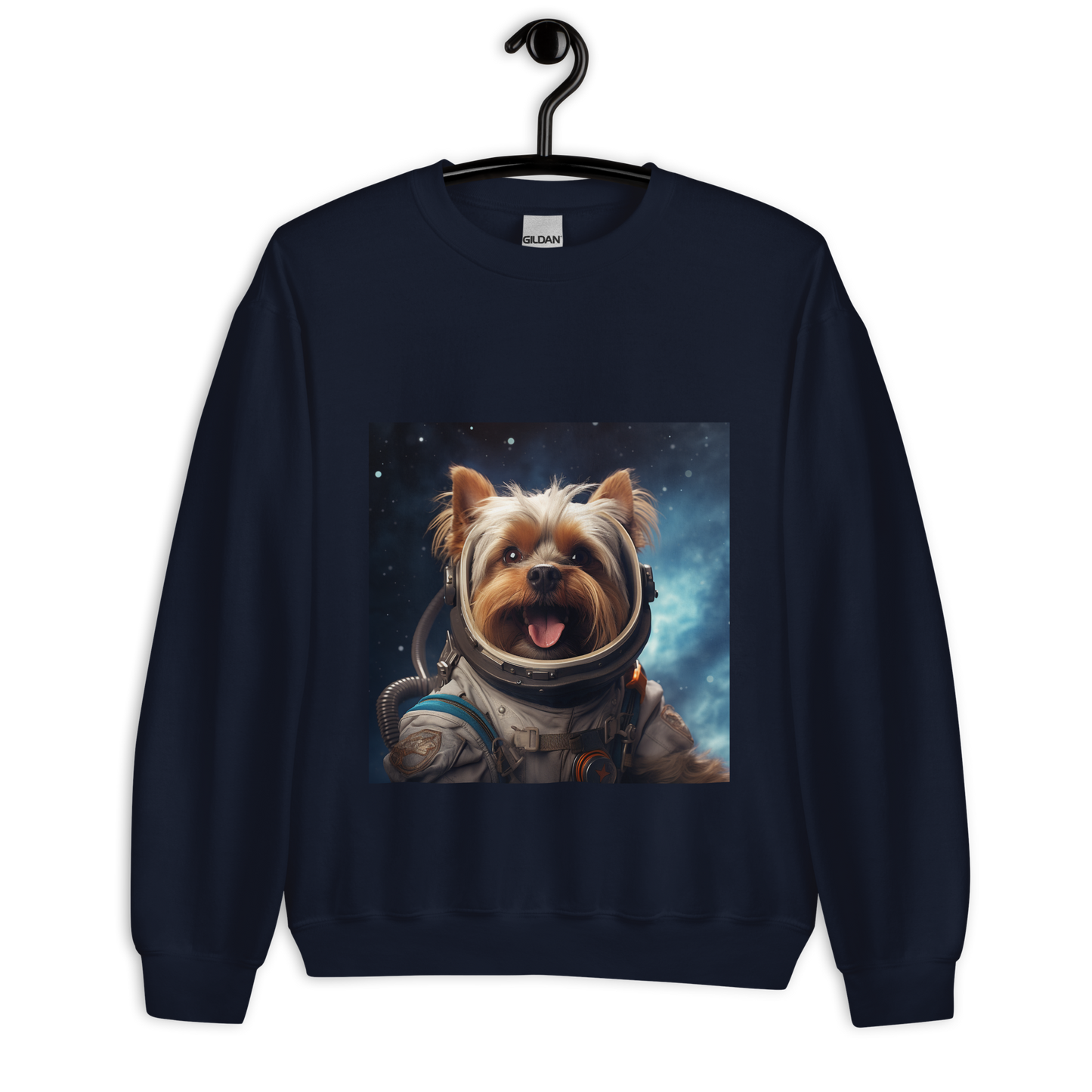 Yorkshire Terrier Astronaut Unisex Sweatshirt