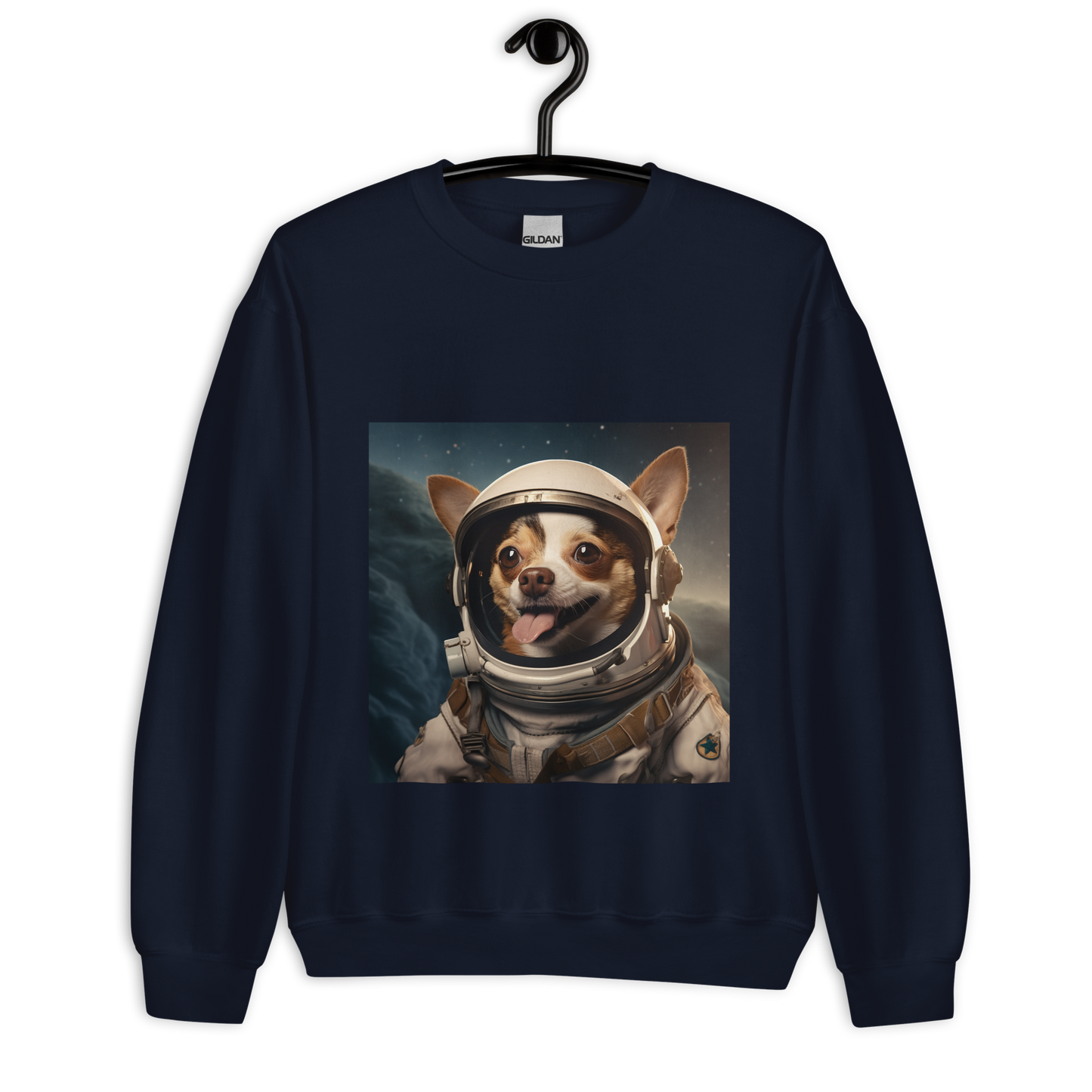 Chihuahua Astronaut Unisex Sweatshirt