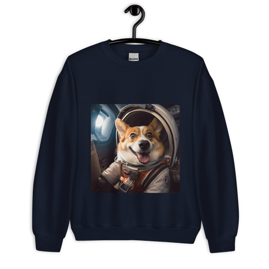 Pembroke Welsh Corgi Astronaut Unisex Sweatshirt