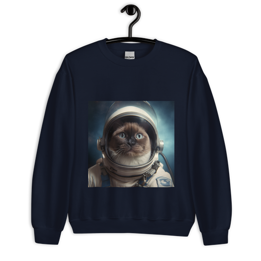 Siamese Astronaut Unisex Sweatshirt