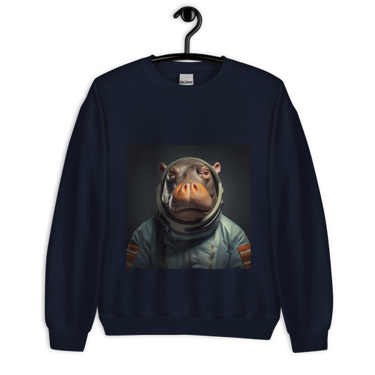 Hippo Astronaut Unisex Sweatshirt