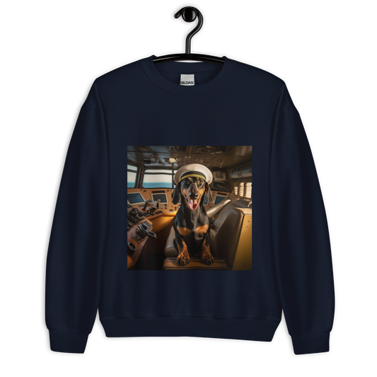 Yorkshire Terrier CruiseShipCaptain Unisex Sweatshirt