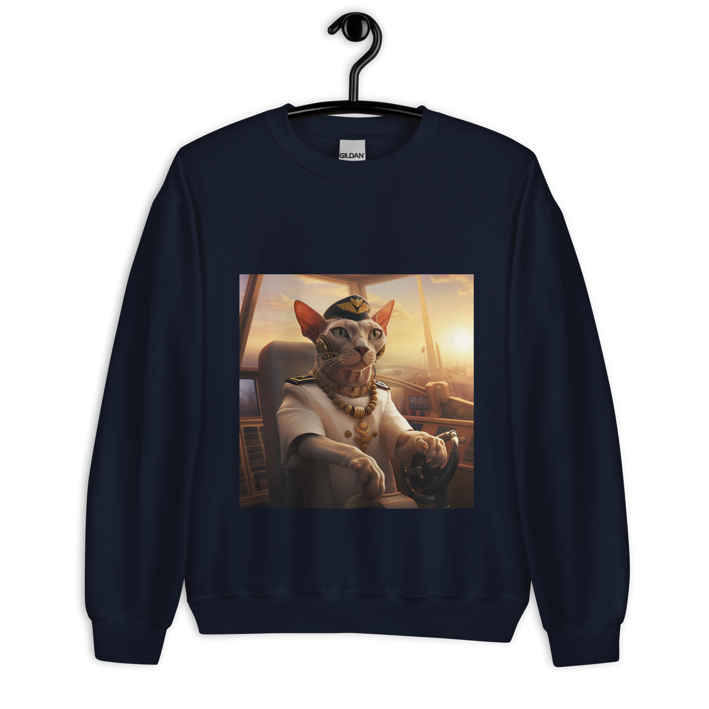 Sphynx CruiseShipCaptain Unisex Sweatshirt