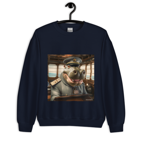 Hippo CruiseShipCaptain Unisex Sweatshirt