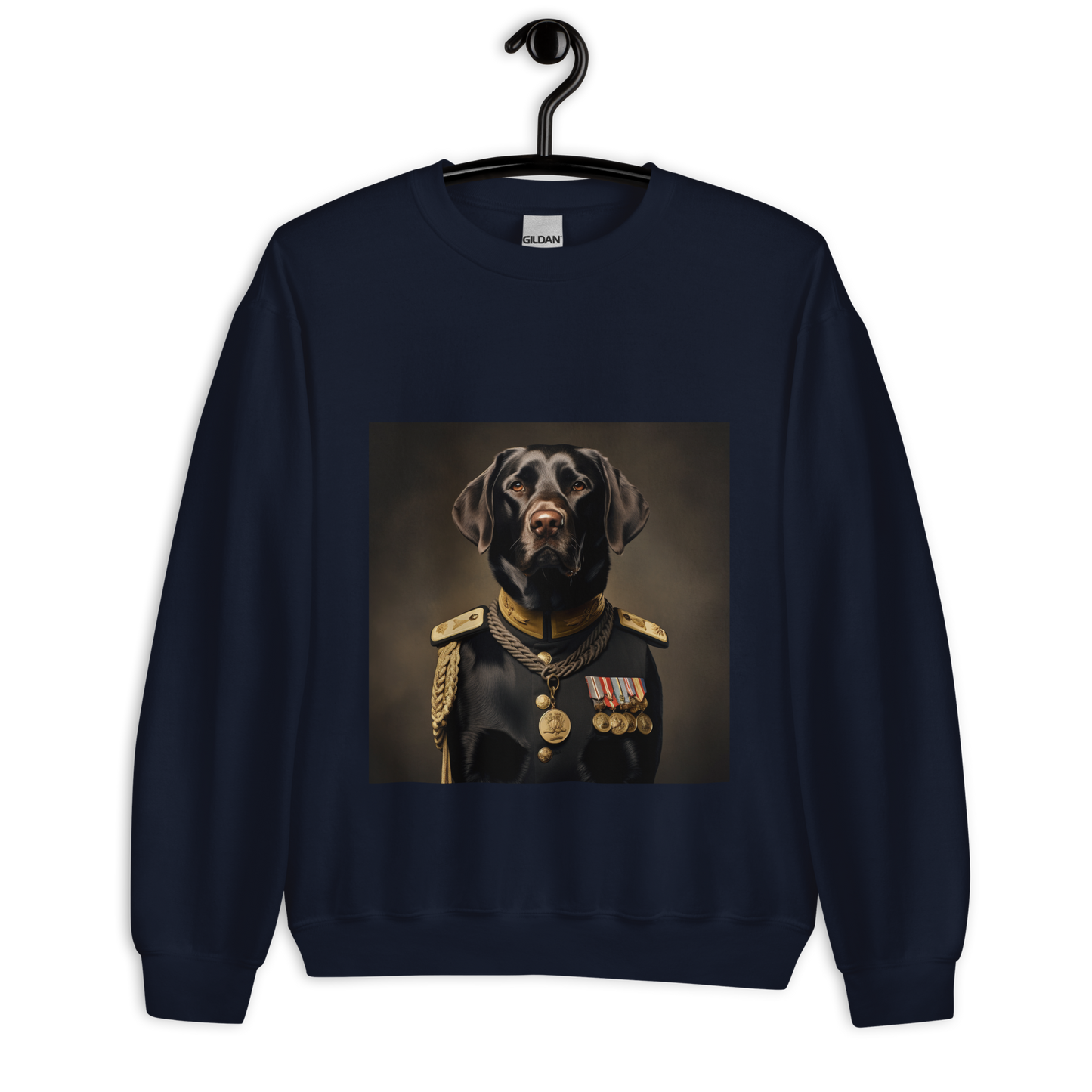 Labrador Retriever NavyOfficer Unisex Sweatshirt