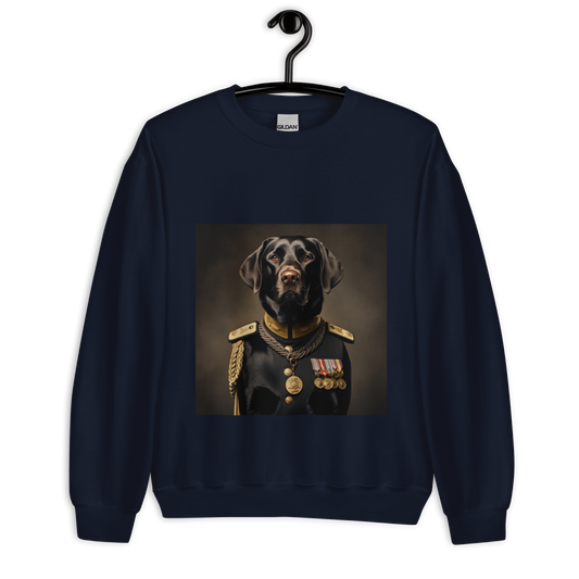 Labrador Retriever NavyOfficer Unisex Sweatshirt