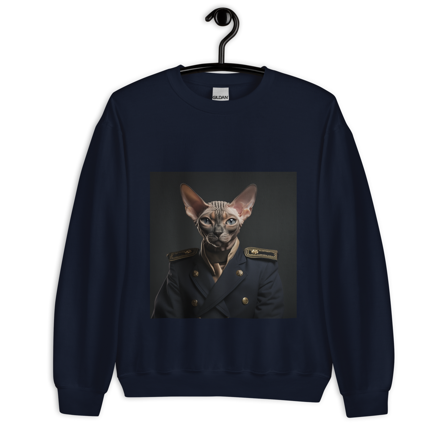 Sphynx NavyOfficer Unisex Sweatshirt