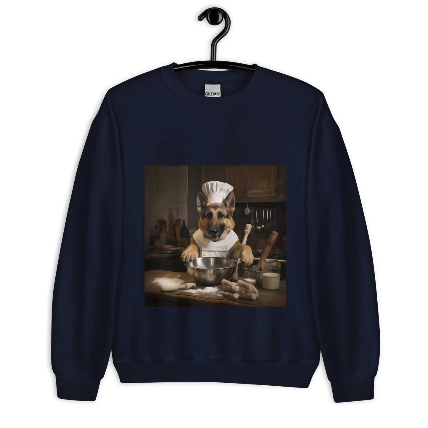 German Shepherd Chef Unisex Sweatshirt