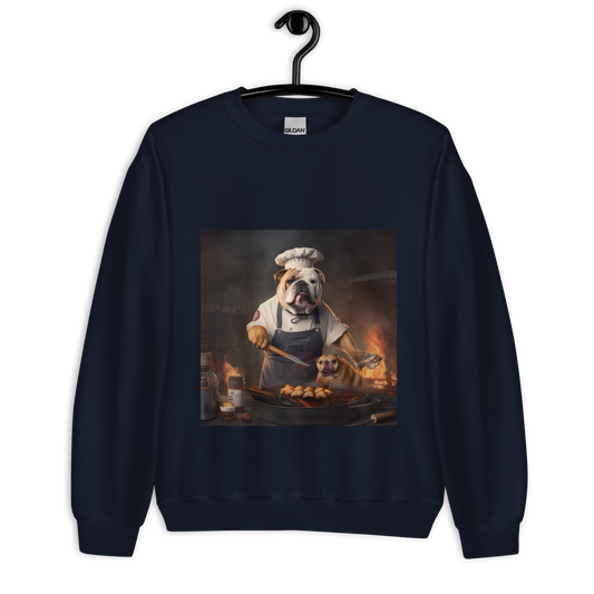 Bulldog Chef Unisex Sweatshirt