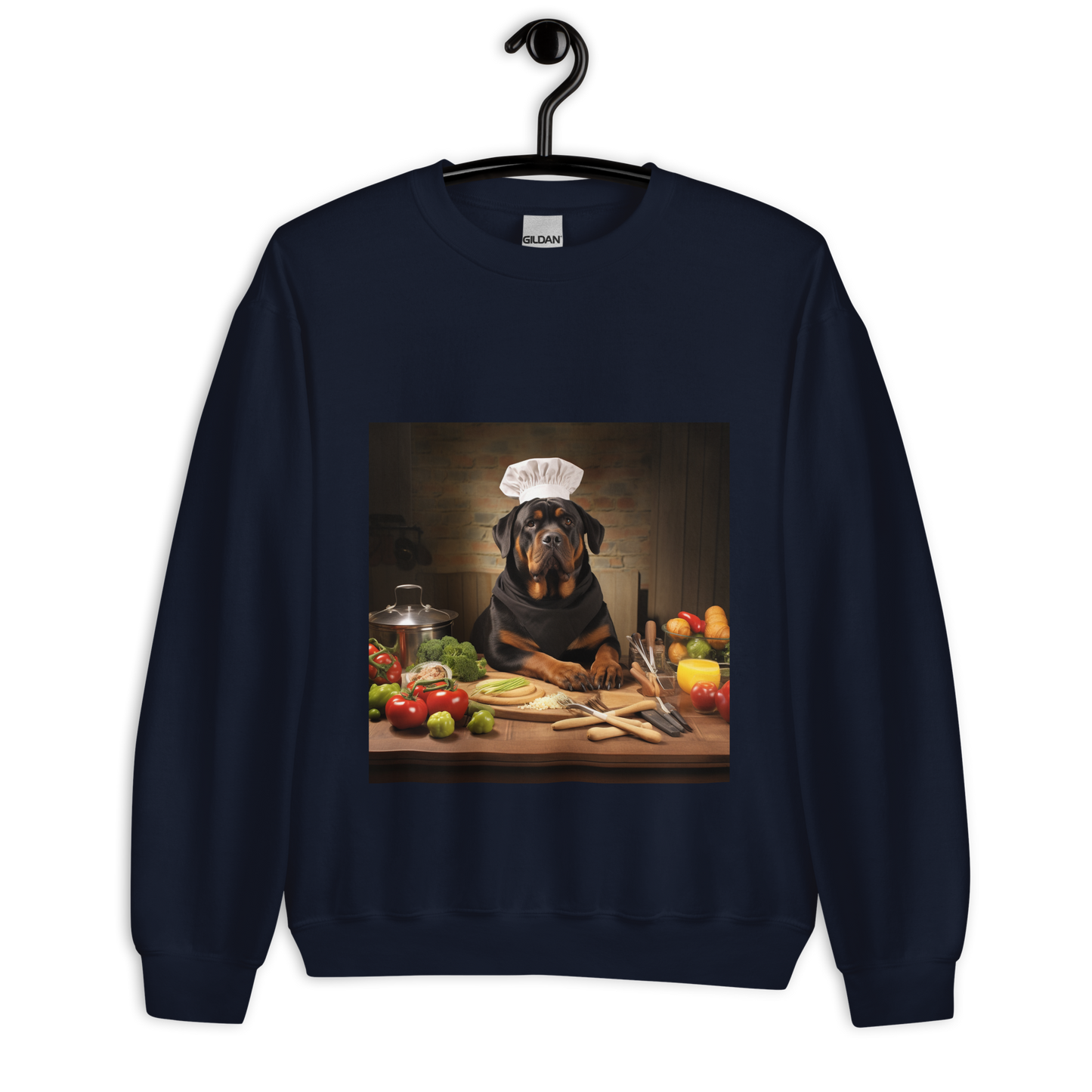 Rottweiler Chef Unisex Sweatshirt