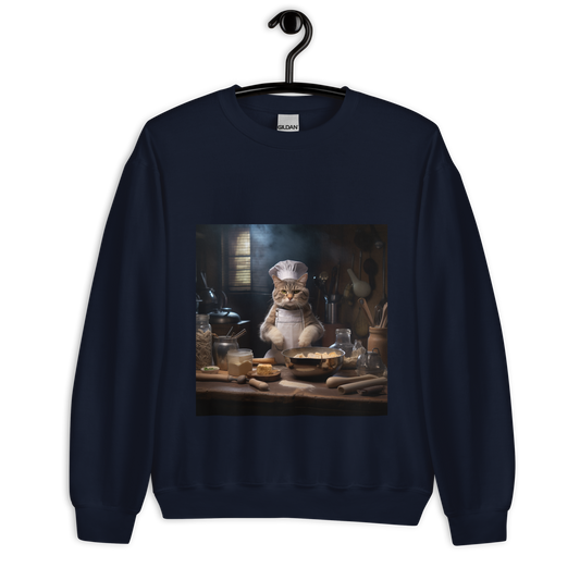 Domestic Shorthair Chef Unisex Sweatshirt