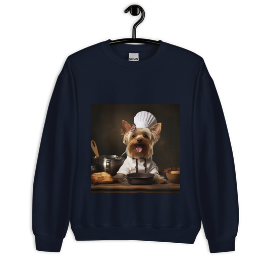 Yorkshire Terrier Chef Unisex Sweatshirt