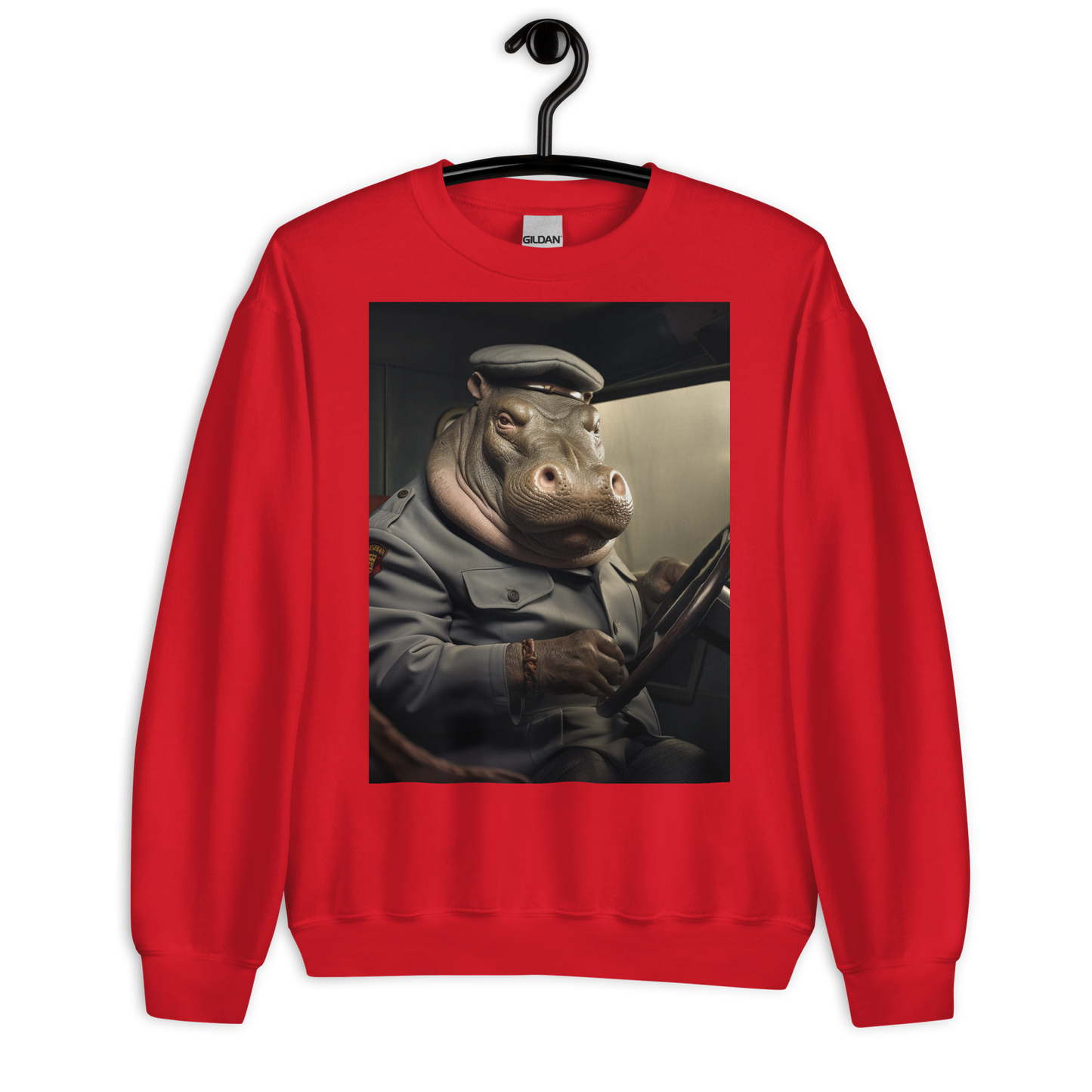 Hippo Bus Driver Sweatshirt