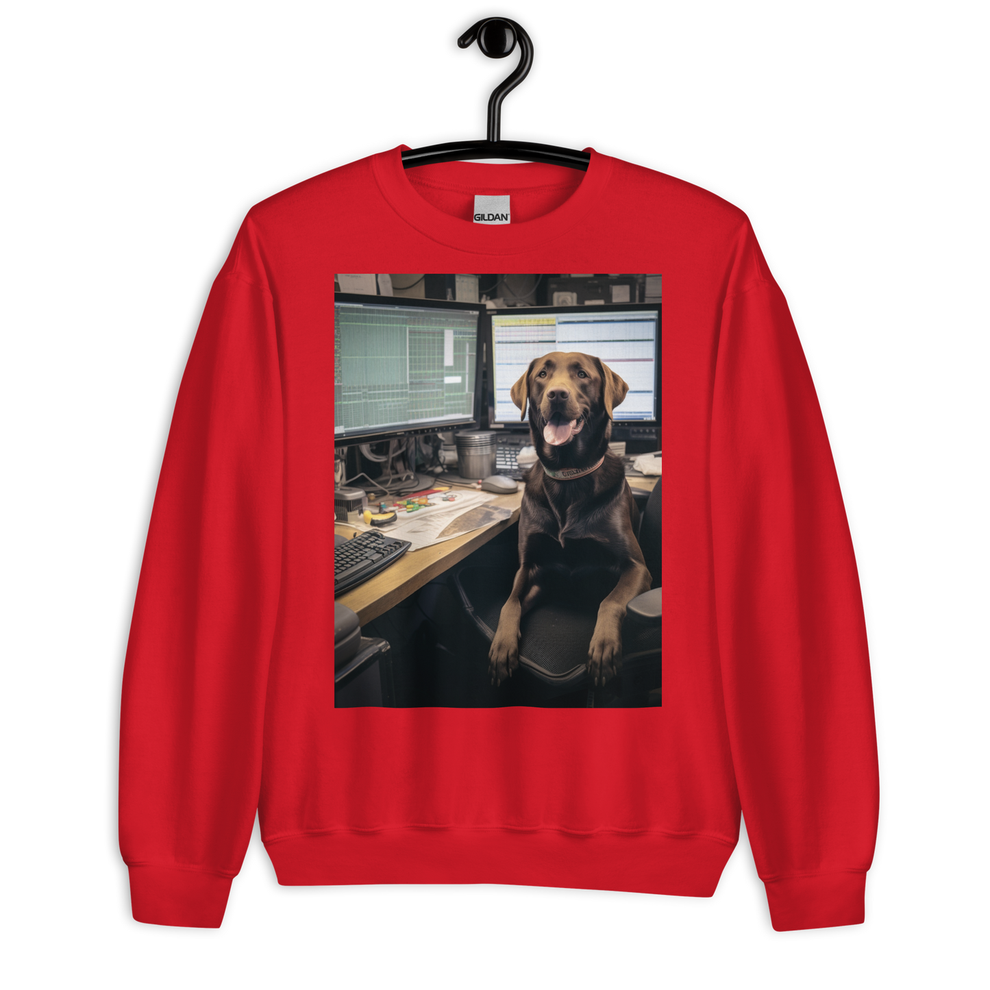 Labrador Retriever Stock Trader Sweatshirt