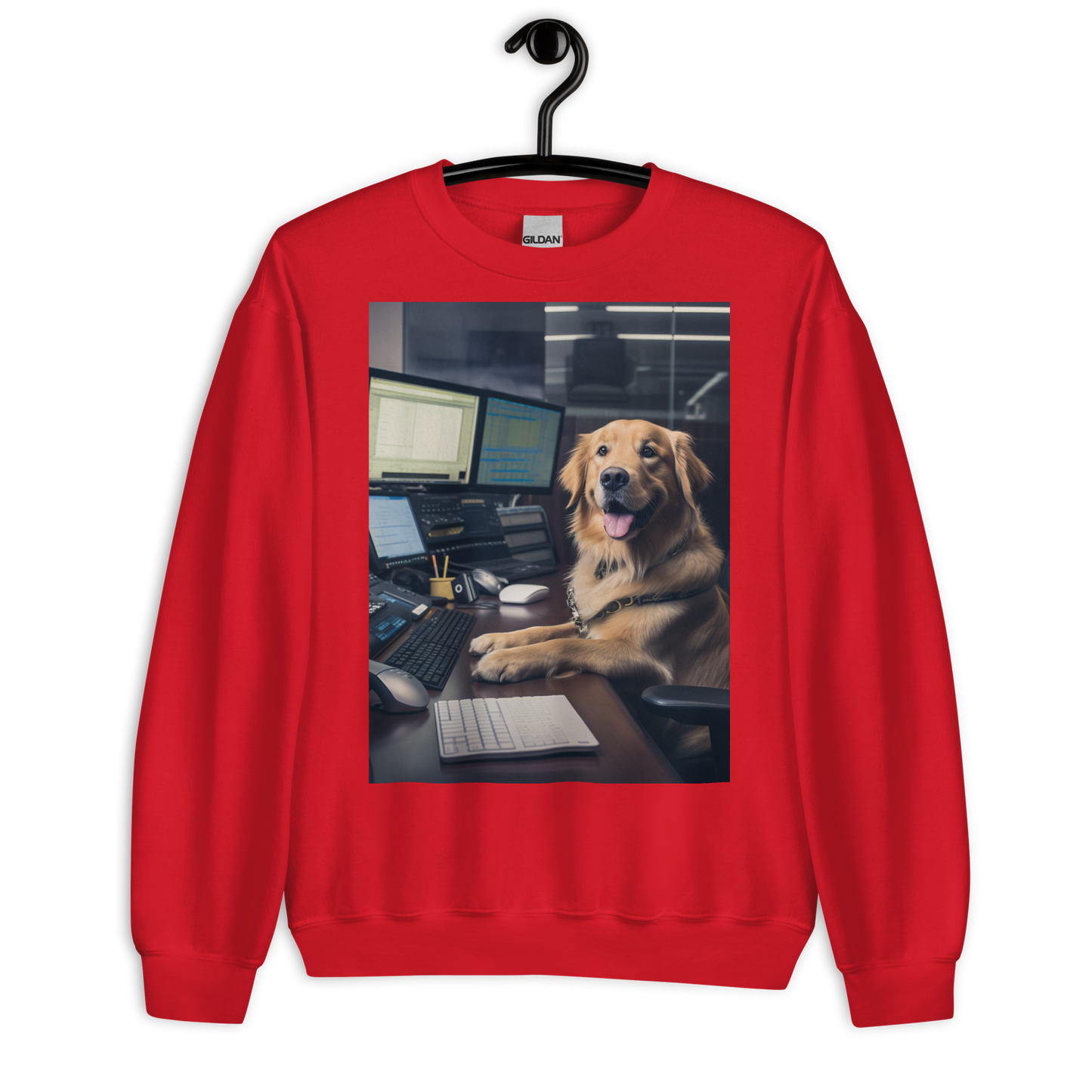 Golden Retriever Stock Trader Sweatshirt