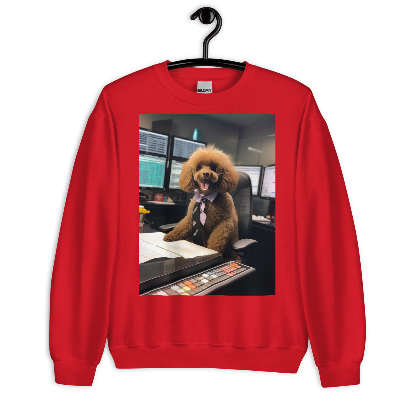 Poodle Stock Trader Sweatshirt