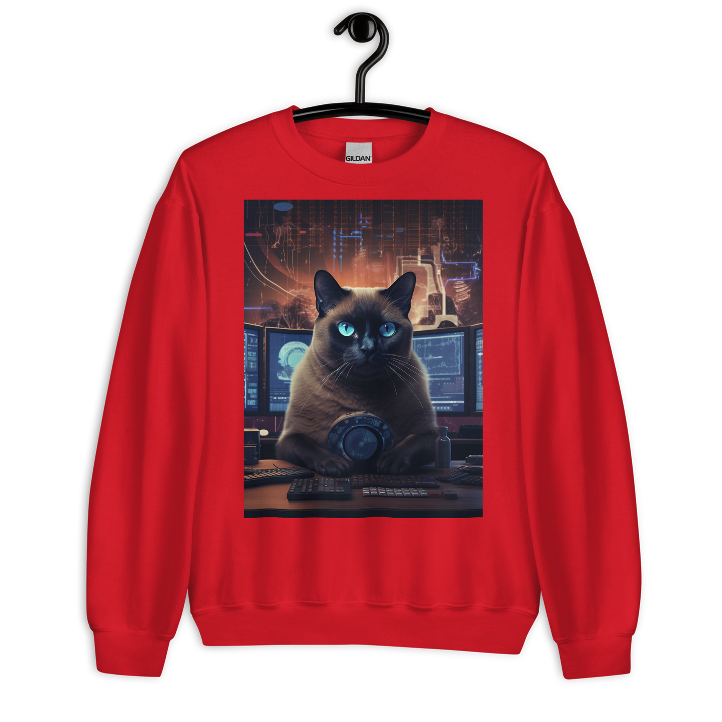 Siamese Stock Trader Sweatshirt