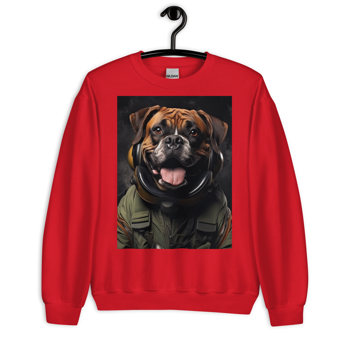 Boxer Air Force Officer Sweatshirt