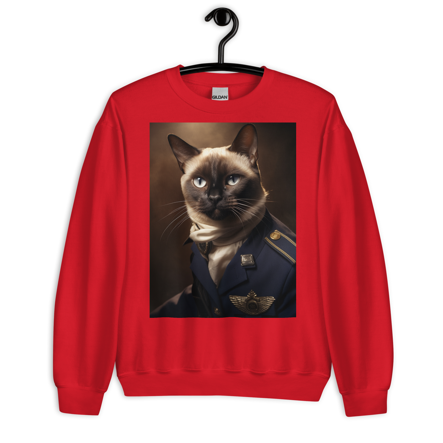 Siamese Air Force Officer Sweatshirt