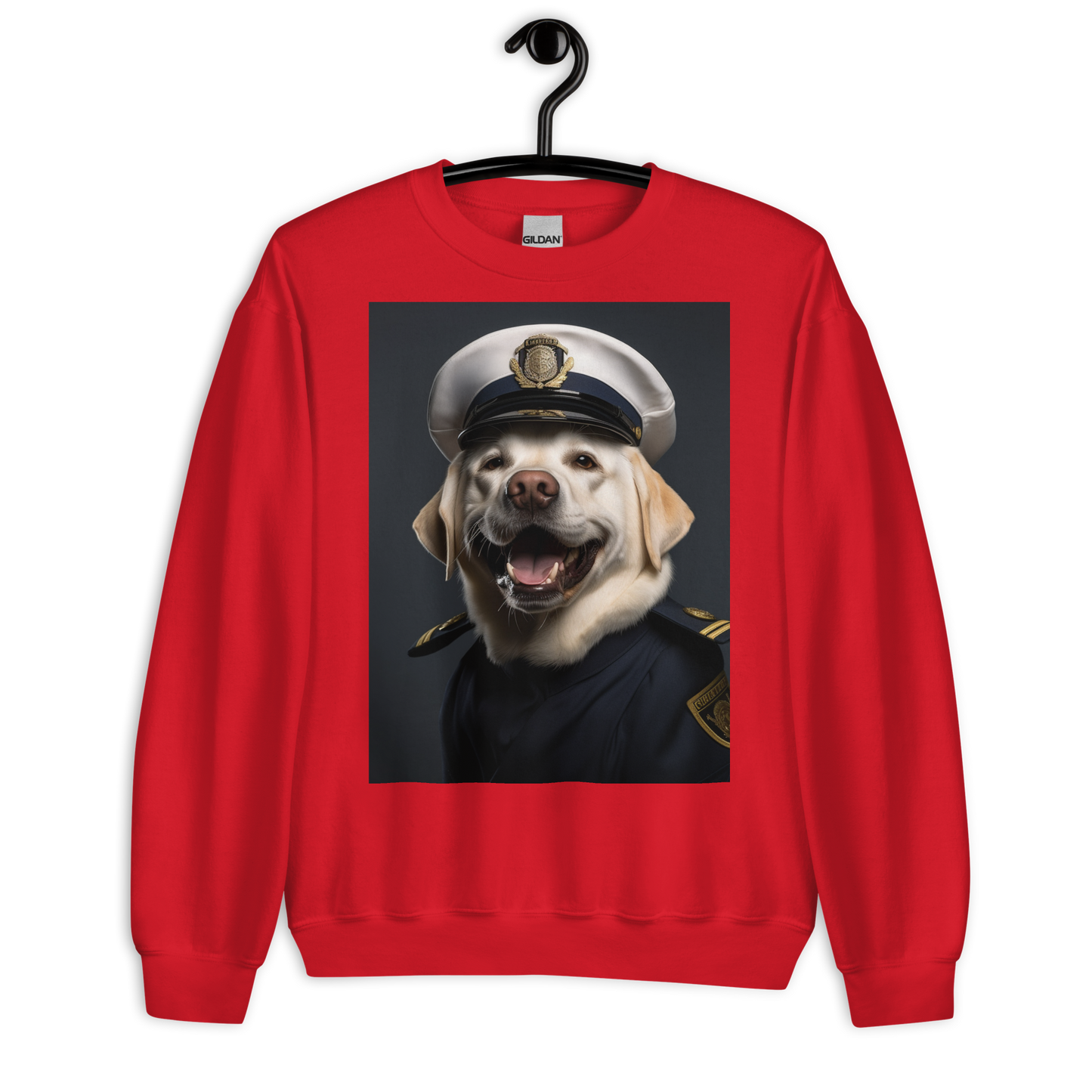 Labrador Retriever Airline Pilot Sweatshirt