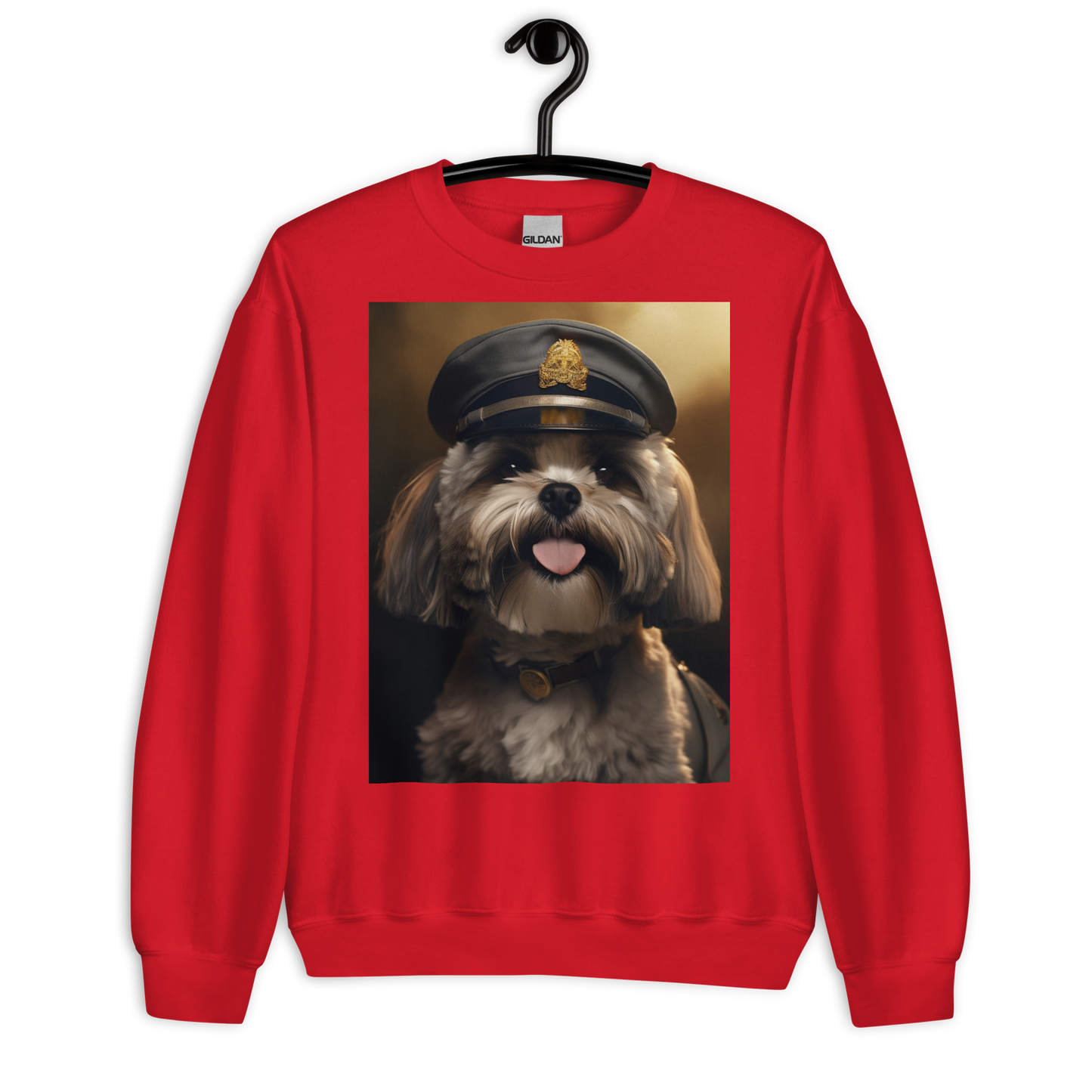 Shih Tzu Airline Pilot Sweatshirt