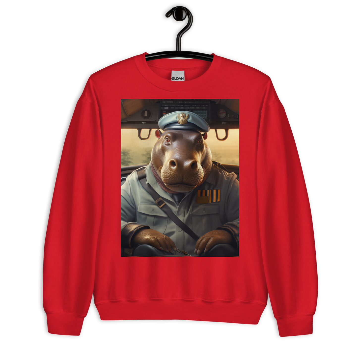 Hippo Airline Pilot Sweatshirt