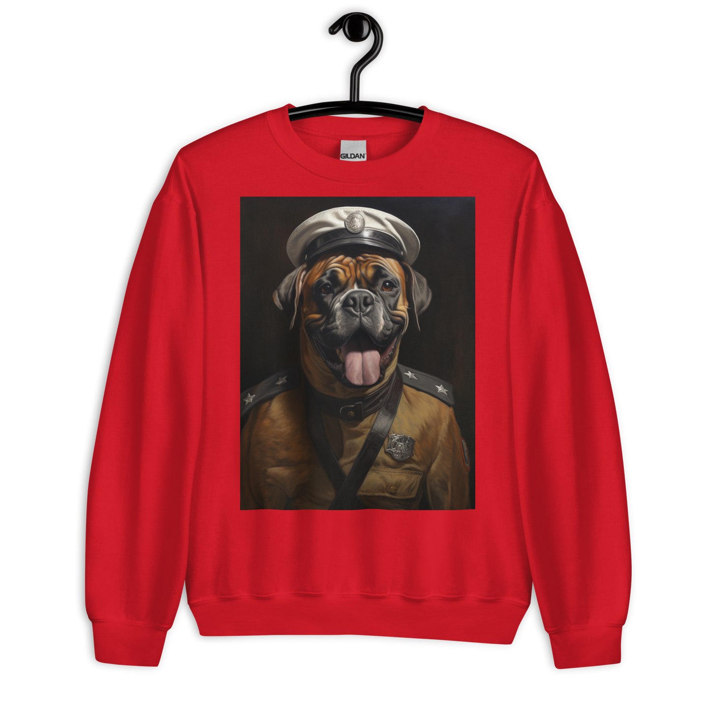 Boxer Military Person Sweatshirt