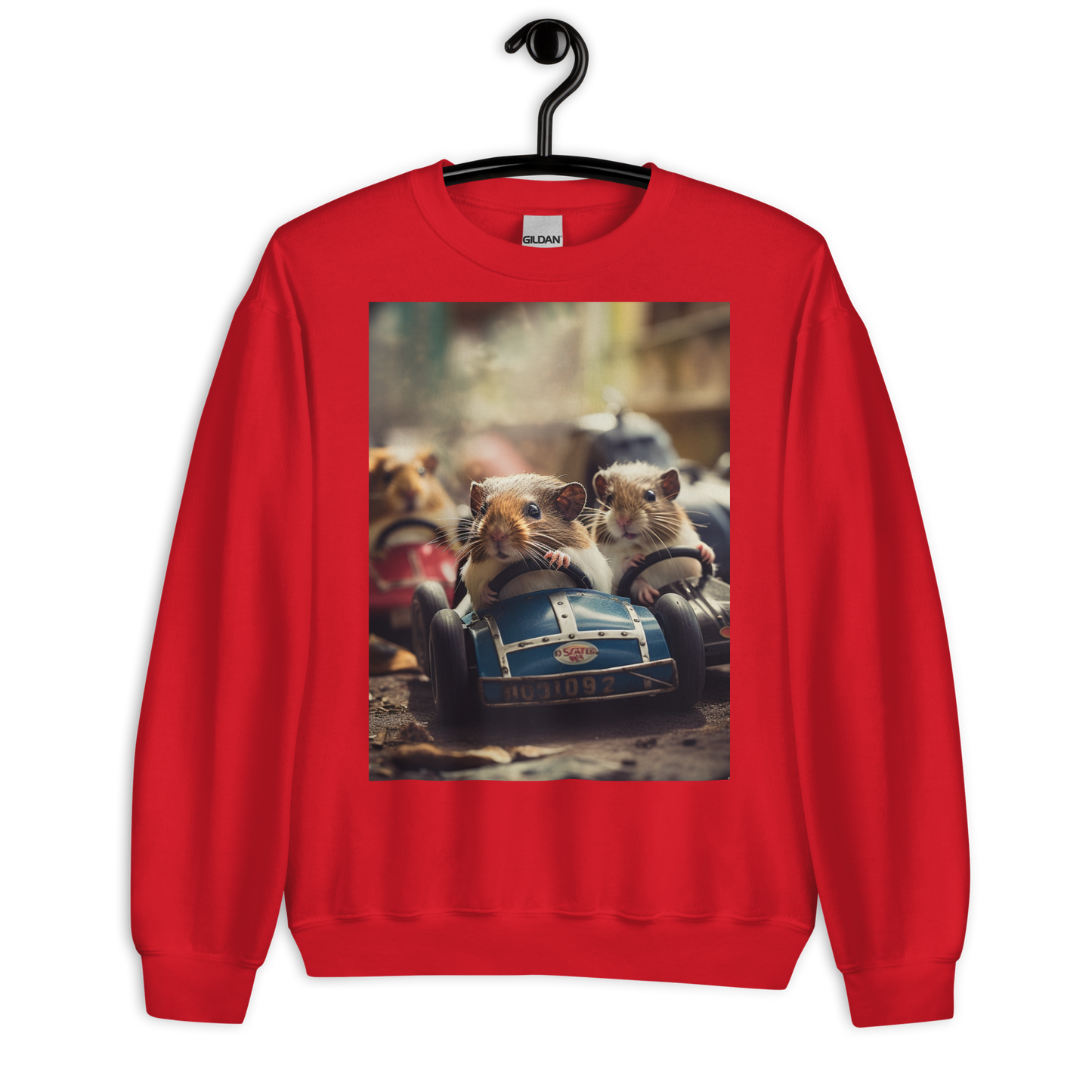 Guinea Pigs F1 Car Driver Sweatshirt